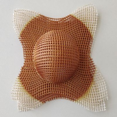 Snijdservice Glasvezel Mesh Filter Screen voor gesmolten aluminium E-glas Garne Type