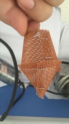 Snijdservice Glasvezel Mesh Filter Screen voor gesmolten aluminium E-glas Garne Type