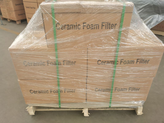 30 mm industrieel gieten keramisch schuimfilter voor investeringsgieten Tolerantie 0,01 mm