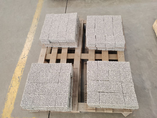 Aluminium keramische schuimfilterplaat met gaskettolerantie 0,01 mm Verwerkingsservice Snijden
