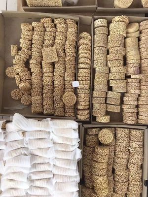 60 Persoonlijke vorm Ppi Zirconia Punching Ceramic Foam Filter Keramische platen