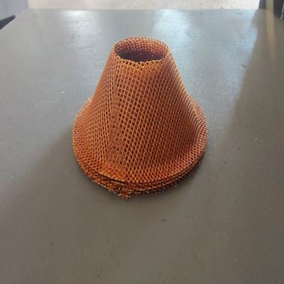 Hoog materiaal glasvezel gietfilter mesh brandwerend filter glasvezel gietstrainer