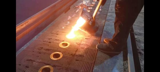 Diamantgat met hoog siliciumglasvezel voor filtraatieapparatuur voor giet van staal/ijzer