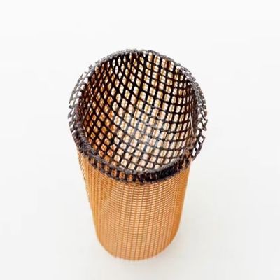 Gelastvezel gietstrainer Geweven draadnet Filter schermkap met aanpasbare lengte