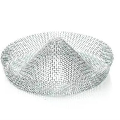 Glasvezel-maas gietstrainer voor aangepaste grootte Liquid Filter Cap 0,35-0,5 mm