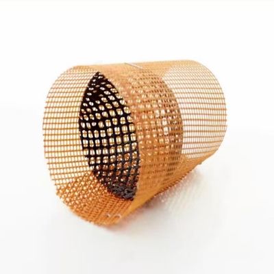 Glasvezel-maas gietstrainer voor aangepaste grootte Liquid Filter Cap 0,35-0,5 mm