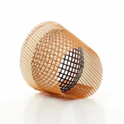 Glasvezel-maas gietstrainer voor aangepaste grootte Liquid Filter Cap 0,35-0,5 mm