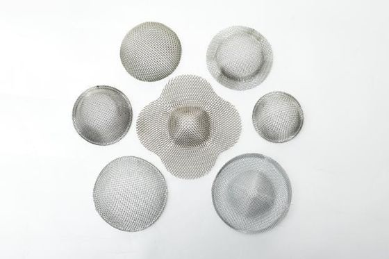 Glasvezel-maas gietstrainer voor aangepaste grootte Liquid Filter Cap 0,35-0,5 mm
