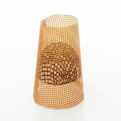 0.2kg 0,35-0,5mm Alkali-vrij glasvezelfiltermaas met gegoten aluminium kap