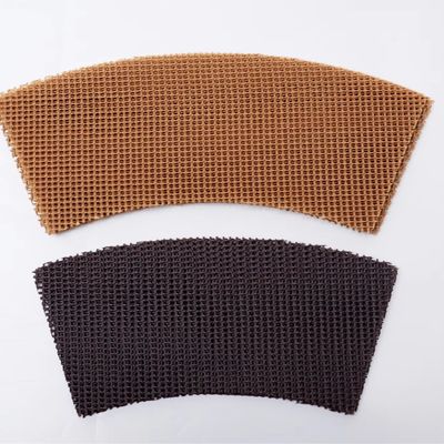 Aanpassen Breedte Aluminium Liquid Filter Mesh voor Alkali-vrije Glasvezel Sector Filter