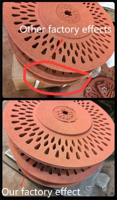 IJzer/Staal Gietgietvorming Sand Cold Box Harsen lichtgeel tot donkerbruin Hoge zuiverheid