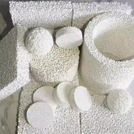 Aluminium keramische schuimfilterplaat met gaskettolerantie 0,01 mm Verwerkingsservice Snijden